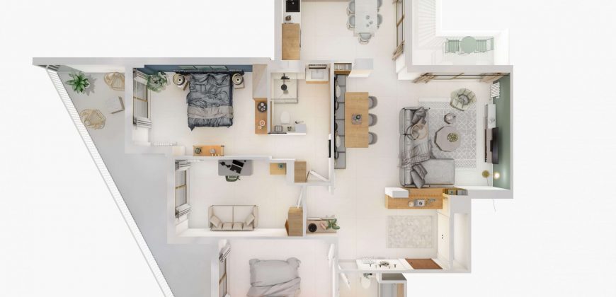 Réf 4140. Exclusivité 4P Antibes Terrasses Caves Clef en Main