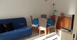 BED/1 Charmant 2 pièces Meublé, 27.64m², 4ème étage expo Ouest avec grand garage en sous-sol