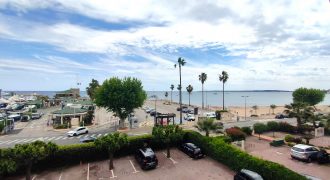 PARM/1 – Golfe Juan, Studio front de mer Vide, 33.33m² climatisé entièrement rénové, presta haut de gamme, PK sécurisé