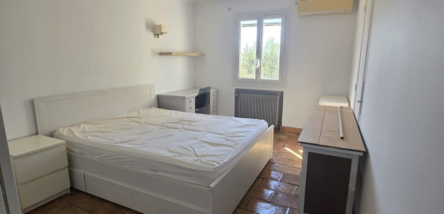BAR/1, Le Cannet – Maison mitoyenne de 102.34m² Meublé, climatisé, sur 1 étage, plein Sud, Piscine privative, 2 Pk