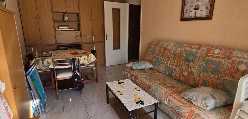 SAIN/1 – Golfe Juan, Charmant 2P meublé 35.60m² 1er étage, terrasse Sud 47.66m², Garage privatif