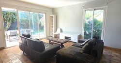 BAR/1, Le Cannet – Maison mitoyenne de 102.34m² Meublé, climatisé, sur 1 étage, plein Sud, Piscine privative, 2 Pk